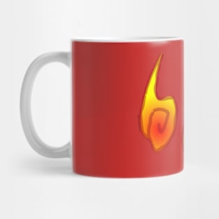 666 - RED FLAME Mug